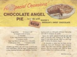Chocolate Angel Pie Recip #2